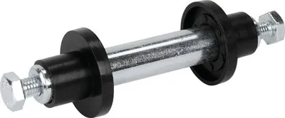 Produktbild von Tarrox Achszubehör für Fort Schubkarren, Rad 20 auf 10 mm, Nabe 130 mm