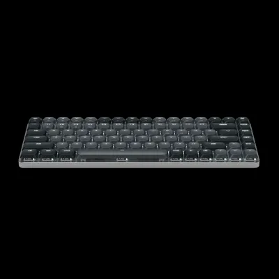 Produktbild von Satechi SM1, Tenkeyless (80 - 87 %), Verkabelt & Kabellos, USB + Bluetooth, Mechanischer Switch, QWERTY, Schwarz, Grau