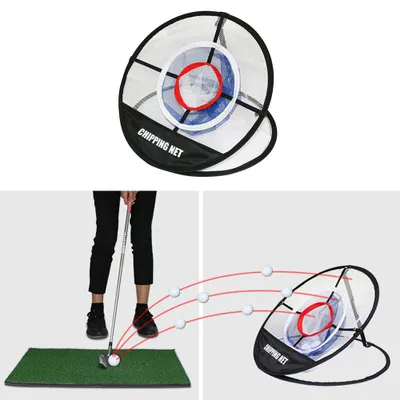 Obrázok produktu pre Golfová sieť na čipovanie, tréningová pomôcka na odpaly, rozkladacia sieť na golf v interiéri, tréningová sieť na čipovanie a puttovanie, detská tréningová sieť na golf, ideálna na golfový tréning