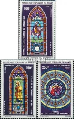 Produktbild von Briefmarken Kongo (Brazzaville) 1970 Mi 269-271 (kompl.Ausg.) postfrisch Weihnachten