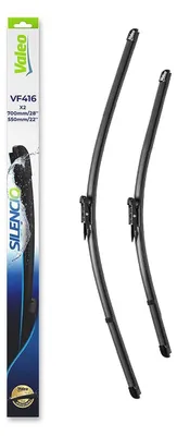 Immagine prodotto di Valeo VF416 Silencio spazzole piatte per tergicristalli 700 mm e 550 mm