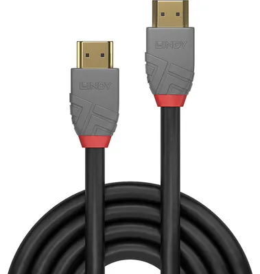 Produktbild von Lindy 36953, 2 m, HDMI Typ A (Standard), HDMI Typ A (Standard), 3D, 48 Gbit/s, Schwarz