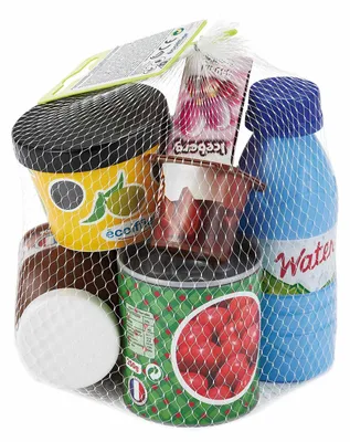 Image de Filet Ecoiffier avec aliments ludiques