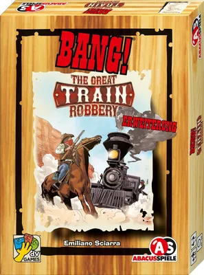Zdjęcie produktu dla ABACUSSPIELE – BANG! 5. dodatek – The Great Train Robbery
