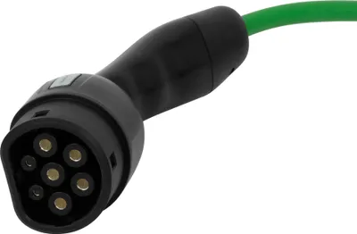 Produktbild von BLAUPUNKT Ladekabel E-Auto 16A/3Phasen/Typ2->2/5m