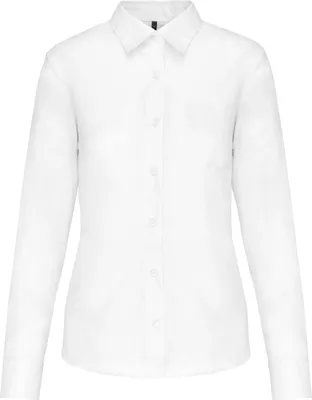 Obrázek produktu pro Kariban popelínová košile bavlna polyester snadná údržba pro ženy