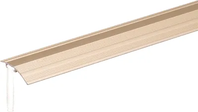 Produktbild von Alberts Ausgleichsprofil für verdeckte Montage | Aluminium, sandfarbig eloxiert | 900 x 38 mm