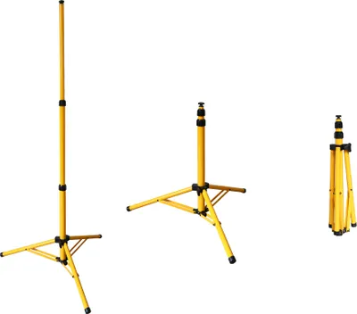 Produktbild von Jiubiaz Teleskop Stativ Ständer Baustrahler für Baustrahler Fluter Arbeitslampe Arbeitssstrahler