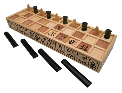 Produktbild von Senet - Das Brettspiel der Pharaonen, ein ägyptisches Würfelspiel