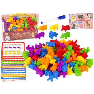 Produktbild von Woopie Tier-Set zum Zählen und Sortieren lernen