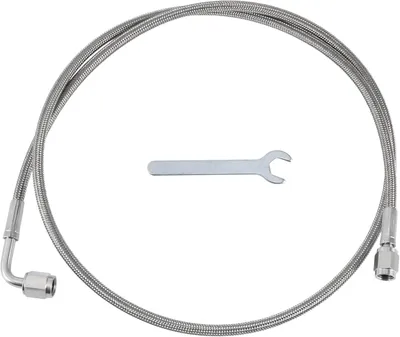Immagine prodotto di Kit di tubi per l'alimentazione dell'olio del turbocompressore, lunghezza 1 metro, connettore AN-3, per il controllo della pressione