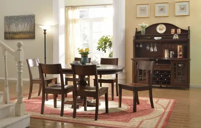 Produktbild von Anrichte Schrank Buffet Vitrine Vitrinenschrank Küchenbüfett Landhaus Regal