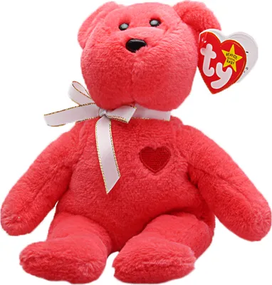 Produktbild von TY, Original Beanie Babie, Valentino II, ca 15 cm