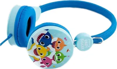 Produktbild von OTL Technologies Baby Shark , Kabelgebunden, Musik, 20 - 20000 Hz, 92 g, Kopfhörer, Blau