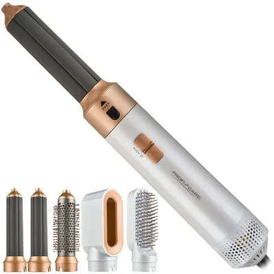 Produktbild von ProfiCare® Warmluftbürste | 4in1 Hairstyler für Locken, Volumen, Glätten und Trocknen | 1000W | 3 Stufen | inkl. Organizer | PC HAS 3132 weiß