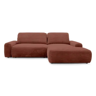 Produktbild von Ecksofa Dori Rechts – Bouclé, DL-Schlaffunktion 125 × 200 cm, Bettkasten