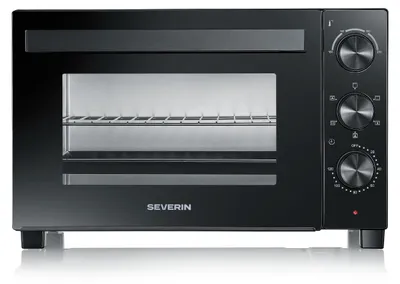Obrázok produktu pre Severin TO 2075, 30 L, Čierna, Voľne stojaci, Otočné, 100 - 230 °C, Kov, Plast