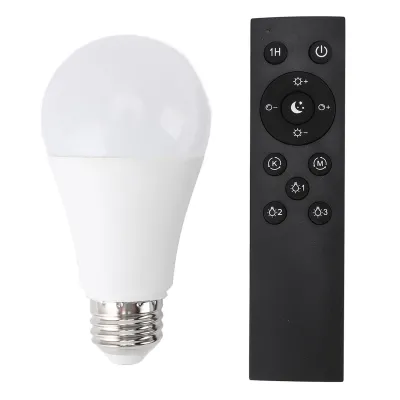 Obrázok produktu pre LED žiarovka s 2,4 GHz diaľkovým ovládaním E26 Screw Base White Warm Dimmable 800LM Lamp Bulb 100?245V