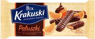 Obrázok produktu pre Krakuski pomarančové tyčinky s želé sušienkami 144 g