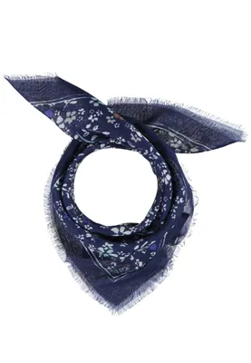 Produktbild von Marineblauer Passigatti-Schal für Damen