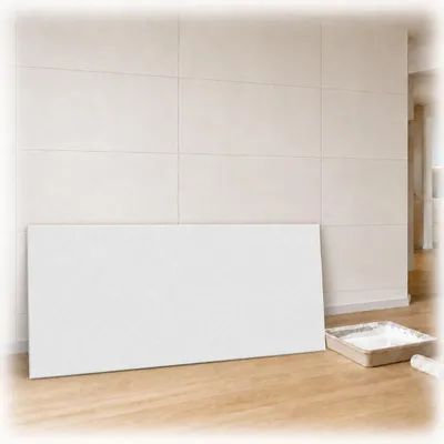 Produktbild von Wandpaneele Wandverkleidung Deckenpaneele Platten Paneele saubere Polystyrol XPS in Weiß (0,5qm), KI-generiertes Bild