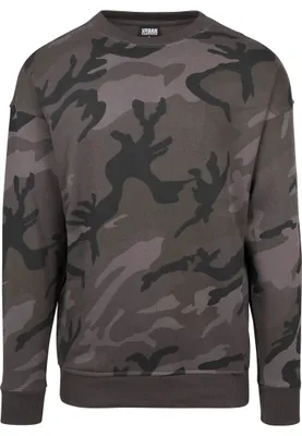 Zdjęcie produktu dla Męska koszulka Urban Classics Camo Crewneck dark camo - S