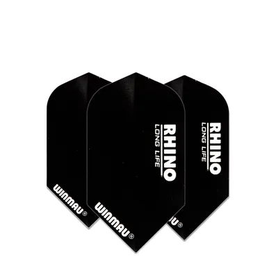 Produktbild von Flights Winmau Rhino slim schwarz 6910-104