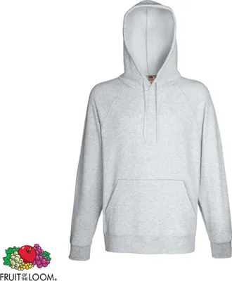Immagine prodotto di Fruit of the Loom Herren-Kapuzensweatshirt Felpa con cappuccio Graumeliert XL