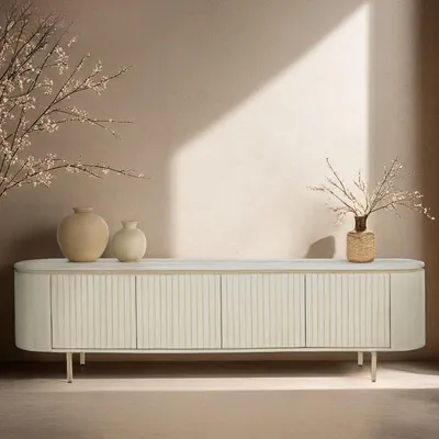 Productafbeelding van Livingfurn Tv-meubel Patou Beige 210cm