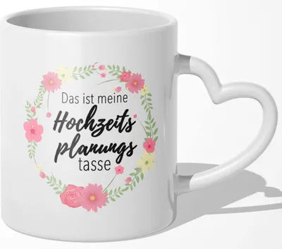 Produktbild von 22Feels Verlobung Geschenk Frauen Männer Verlobungsgeschenk Hochzeitsplanung Tasse Verlobte Bekannt Geben Kaffeetasse Valentinstag Für Sie Ihn Geburtstag Weihnachten (Herzhenkel Weiss)