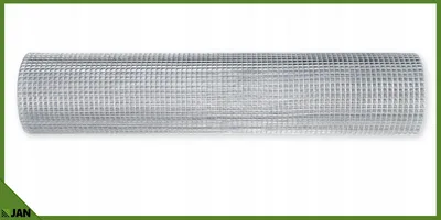 Obrázek produktu pro Drátěná síť pro voliéry – 13 x 13 mm – odolná proti povětrnostním vlivům – výška 150 cm – 25 m pletivo s uzly