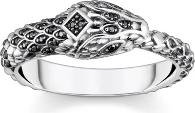 Produktbild von Thomas Sabo TR2419-643-11 Damenring Silber Schlange, 58/18,5