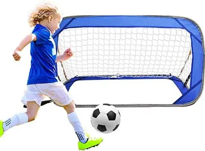 Immagine prodotto di Porta da calcio Famanu, portatile e pieghevole, per bambini e adulti