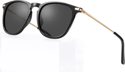 Produktbild von Polarisierte Damen Sonnenbrille Blaulichtfilter UV 400 Schutz, Acetat-Rahmen