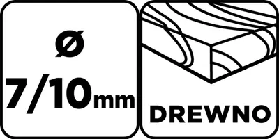 Obrázek produktu pro Potvrzovací vrták 7/10 mm GRAPHITE