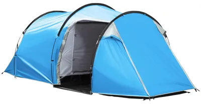 Immagine prodotto di Tenda da campeggio pop-up per 2-3 persone - Tenda istantanea - Impermeabile - Montaggio rapido - Tela - 426x206x154 cm - Verde militare