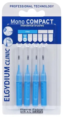Imagen del producto de Cepillo de dientes Elgydium Clinic Mono Compact 1 - Azul