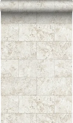 Produktbild von Origin Wallcoverings Tapete Stein-Optik Beige 53 cm x 10.05 m