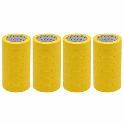 Produktbild von ARLI 20x Abdeckklebeband Kreppband 30 mm x 50 m Malerkrepp Malerband Kreppklebeband