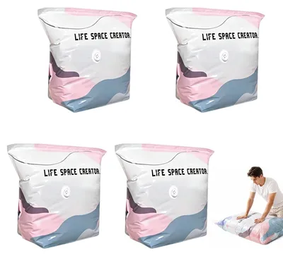 Immagine prodotto di Set di 4 sacchetti sottovuoto per abbigliamento e tessuti