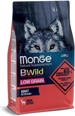 Immagine prodotto di Monge 800947001179, Adulto, cinghiale, 12 kg