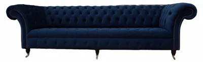 Obrázok produktu pre Pohovka Chesterfield pohovky 4 miestna pohovka čalúnenie látka nábytok do obývačky