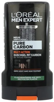Produktbild von L'Oréal Men Expert Pure Carbon 5-in-1 Duschgel 250 ml