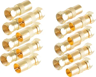 Immagine prodotto di shiverpeaks BS15-301214 Adattatore cavo presa IEC-spina F Oro (BS15-301214)