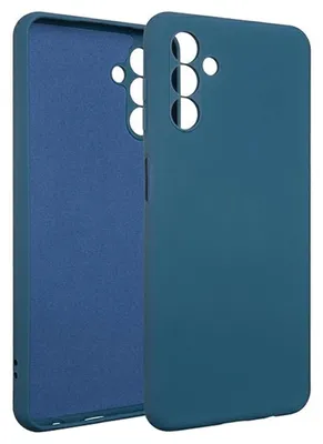 Imagen del producto de Funda De Silicona Para Samsung A04S A047, Azul/Azul