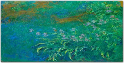 Produktbild von Coloray Bild aus Acryl 140 cm x 70 cm - Küche Wanddekoration Dekoration Wohnzimmer Gehärtetes Acryl Bild auf Acrylglas - Iris Monet