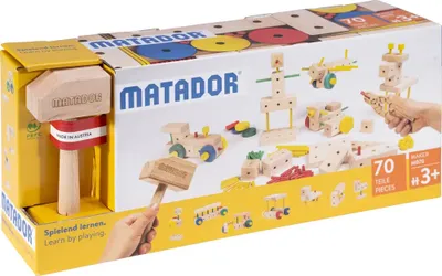 Obrázok produktu pre Stavebnica Matador Maker 70 dielov Ostatné