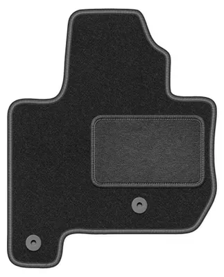 Image de Tapis conducteur en moquette pour Kia Soul EV 2013-2019 (à hayon) – 1 pièce, gris graphite, sur mesure – Wielganizator LUX