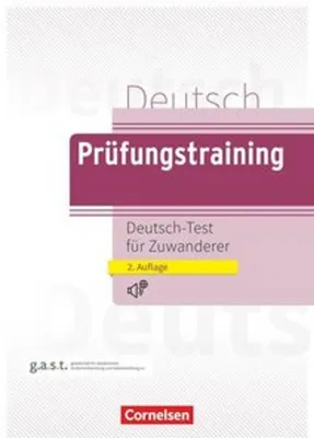 Produktbild von Prüfungstraining DaF. Deutsch-Test für Zuwanderer