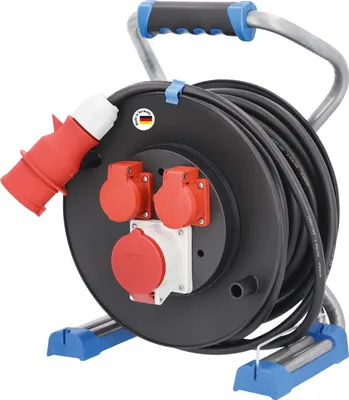 Immagine prodotto di as-Schwabe avvolgicavo CEE 25m 5G1,5 400V 16A avvolgicavo di estensione IP44